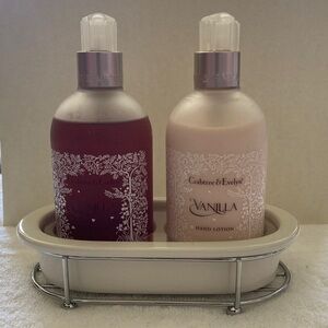 Crabtree & Evelyn Vanilla Hand Wash & Lotion Duo - Vintage